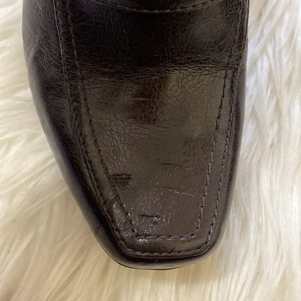 Franco Sarto Brown Heels - Image 8