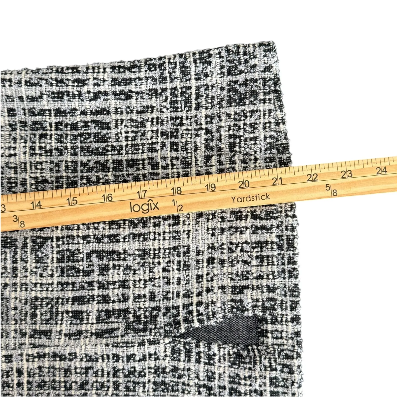 Lane Bryant Plus Size 24 Tweed Short Skirt Office Siren Woven Monochrome‎ NEW - Image 10