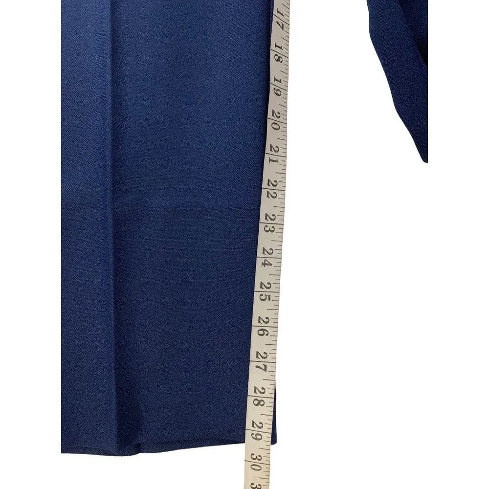 Alfred Dunner Women's Navy Blue Pants - Image 7