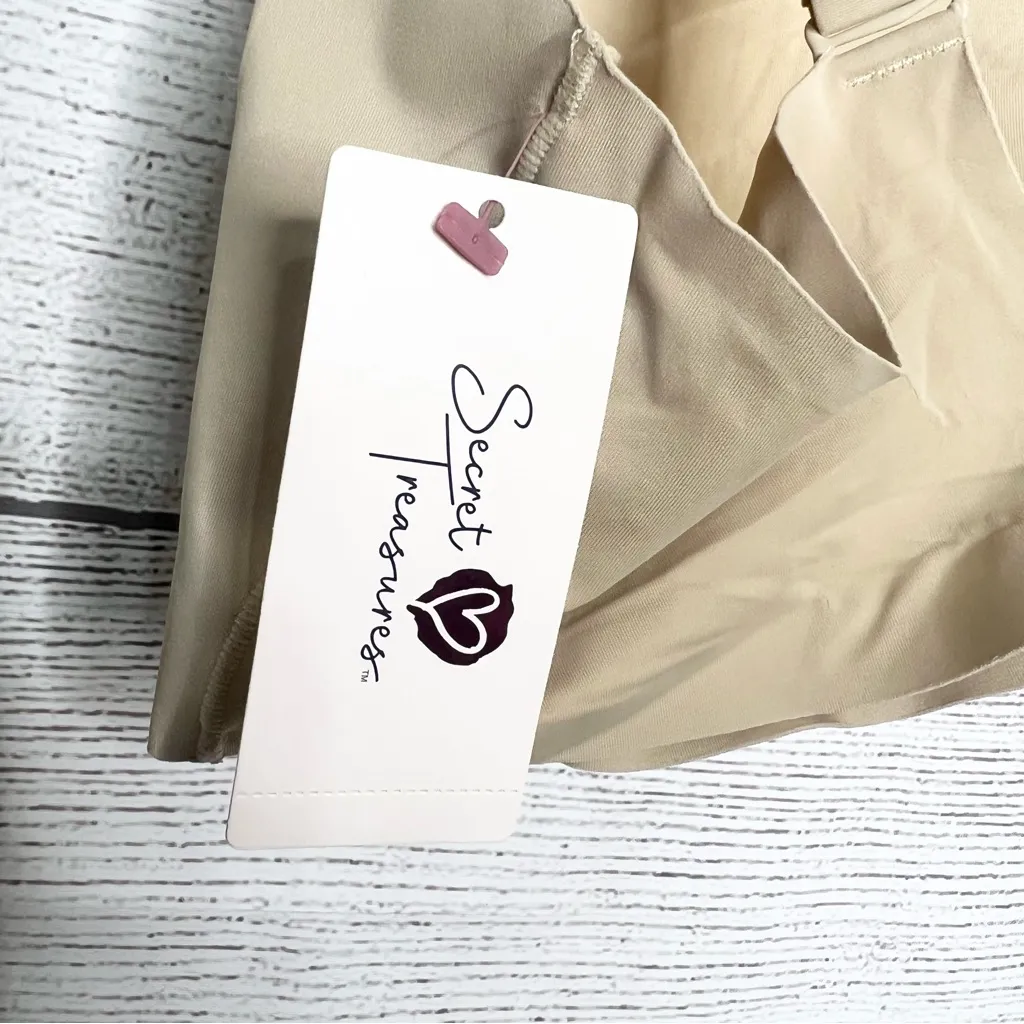 NWT Secret Treasures Wire Free Comfort Super Soft Seamless Bra Size 3X Nude Tan - Image 8