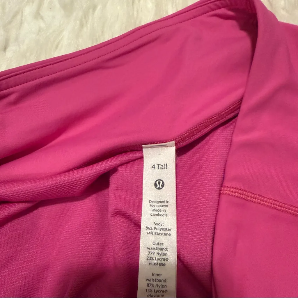 Lululemon Pink Shorts 4 Tall - Image 2