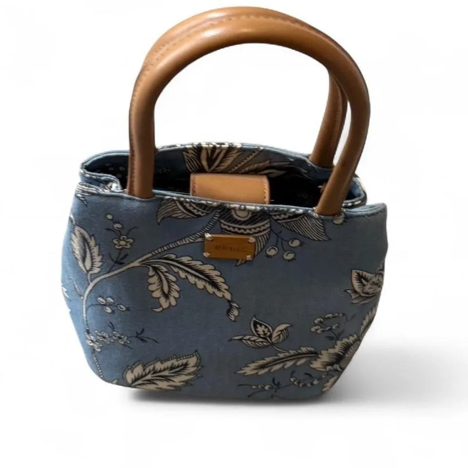 Y2K Relic Denim Patterned Small Bag - Image 3