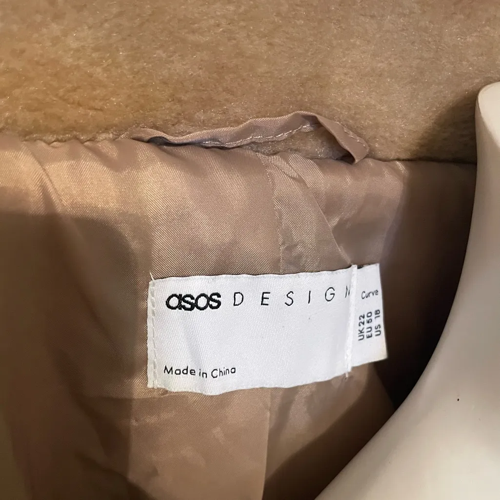 ASOS  Faux Shearling Coat - Image 8