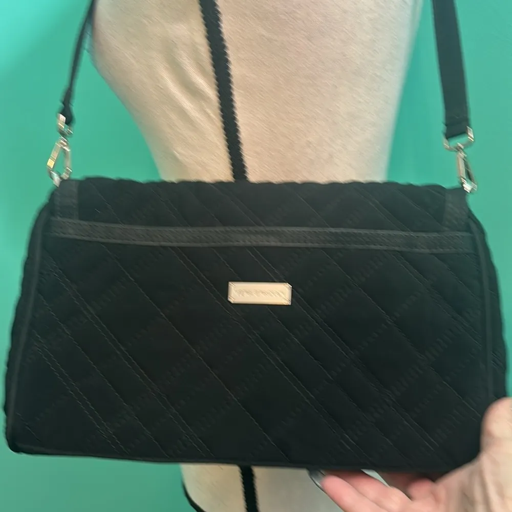 Vera Bradley Quilted Cloth Removable Shoulder Strap purse - Image 7