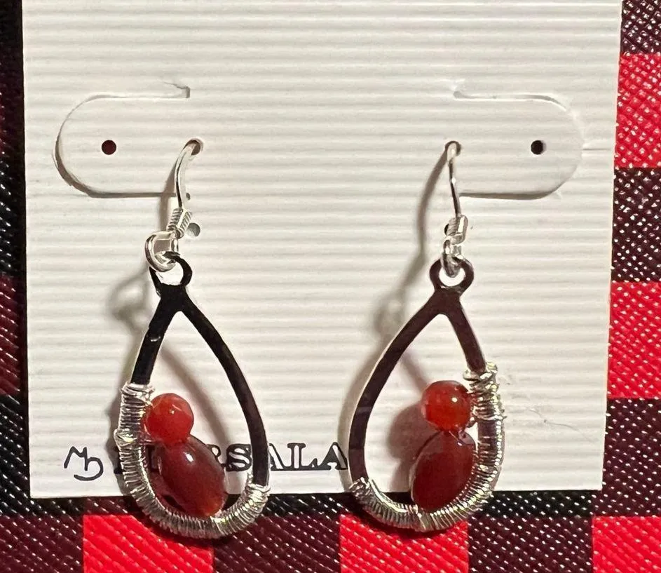 NWT Marsala Sterling Silver Matching Necklace and Earrings Set - Image 5