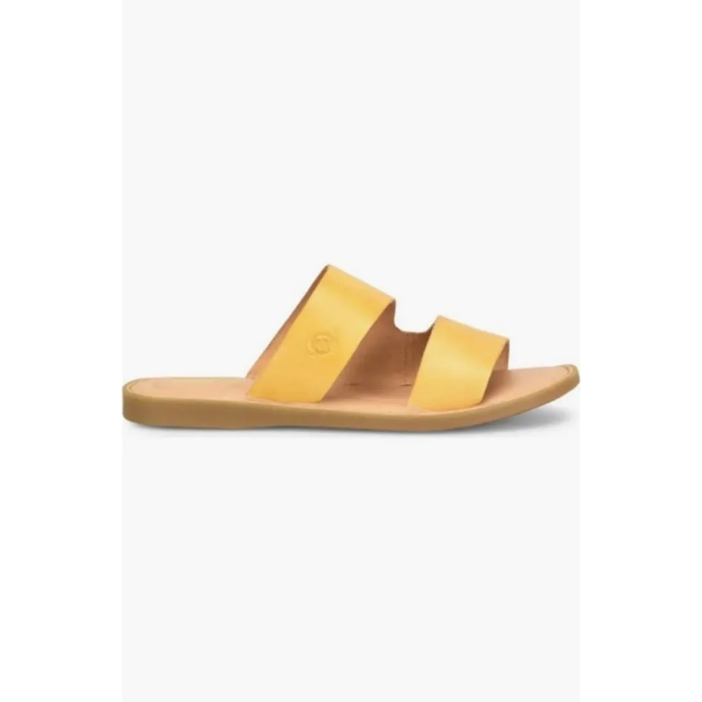 💕BORN💕 Mika Sandal ~ Yellow Leather 9 Medium NEW WITHOUT BOX - Image 4