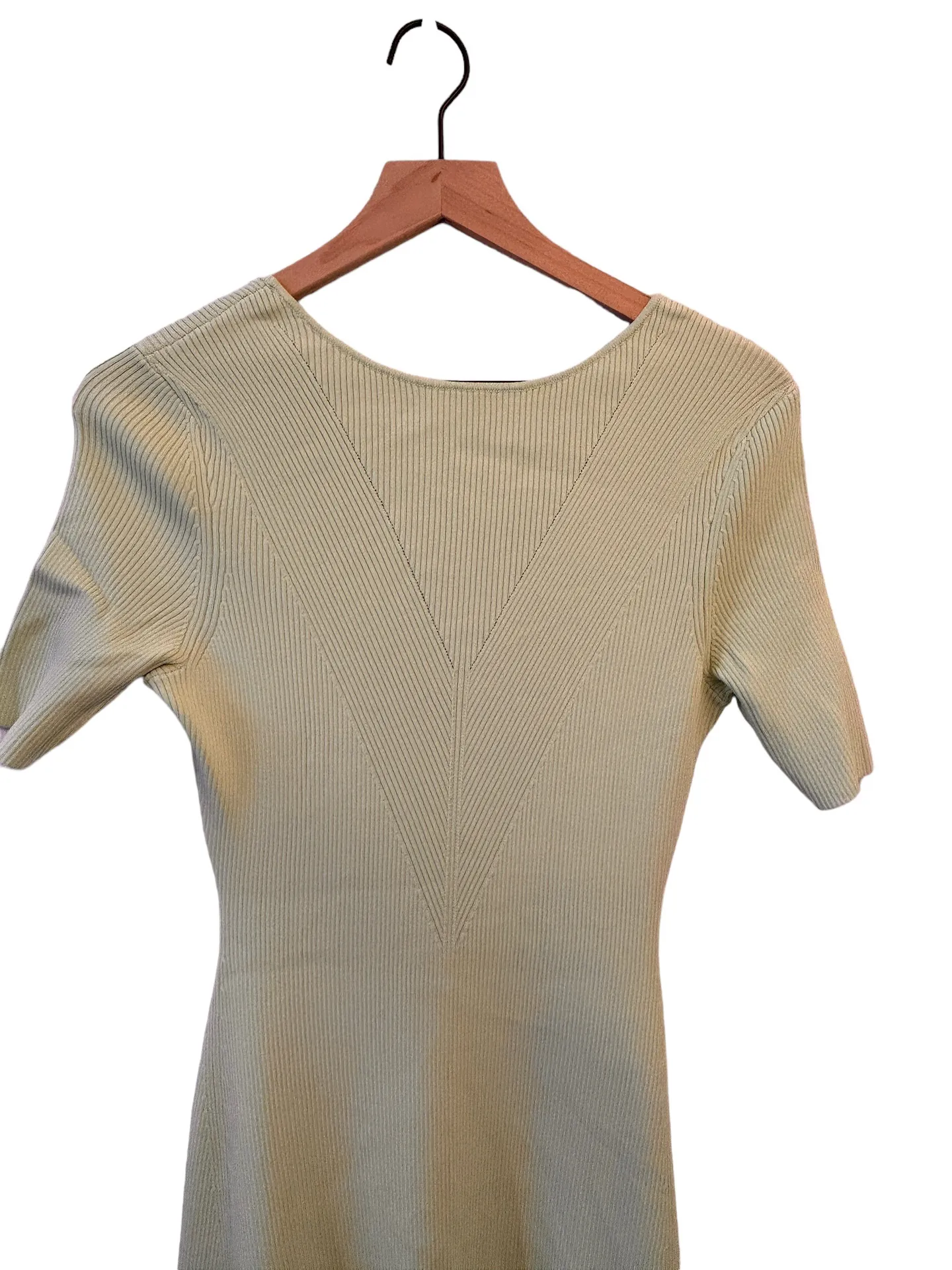 NWT Ruche Vert Tie-Back MIDI Dress in Light Green Size 40/L - Image 8