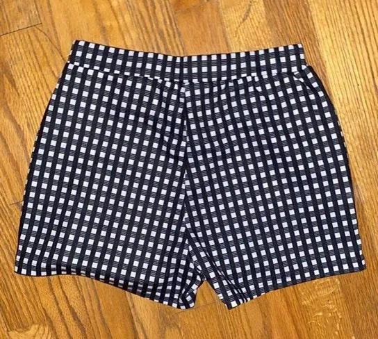 Plaid Shorts Black Size XS - Image 3