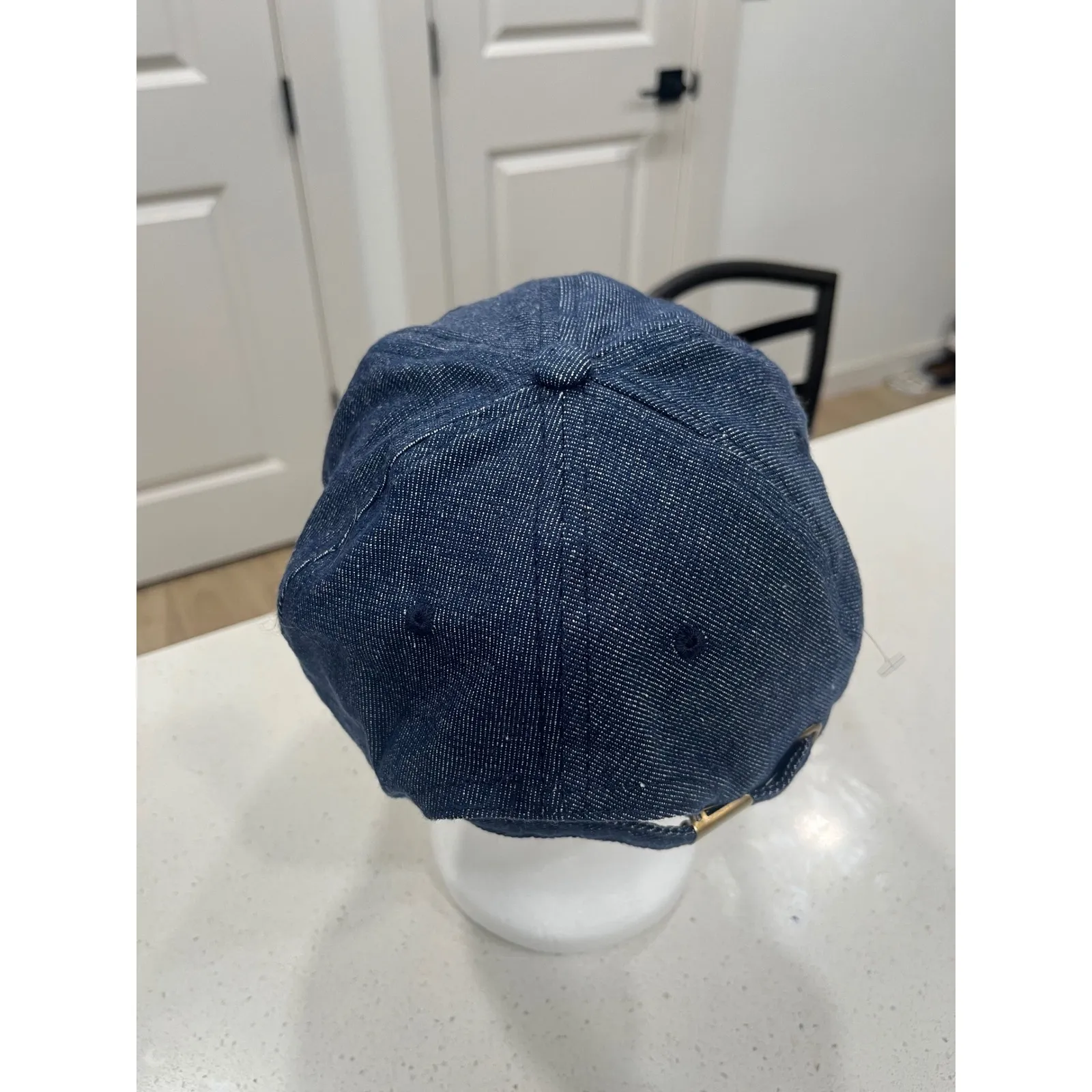 Friends TV Show Denim Baseball Cap Hat Adjustable Logo Blue - Image 4