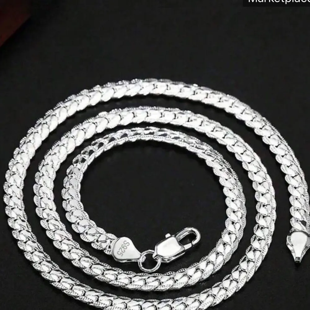 Elegant 925 sterling silver Necklace with gift box - Image 2