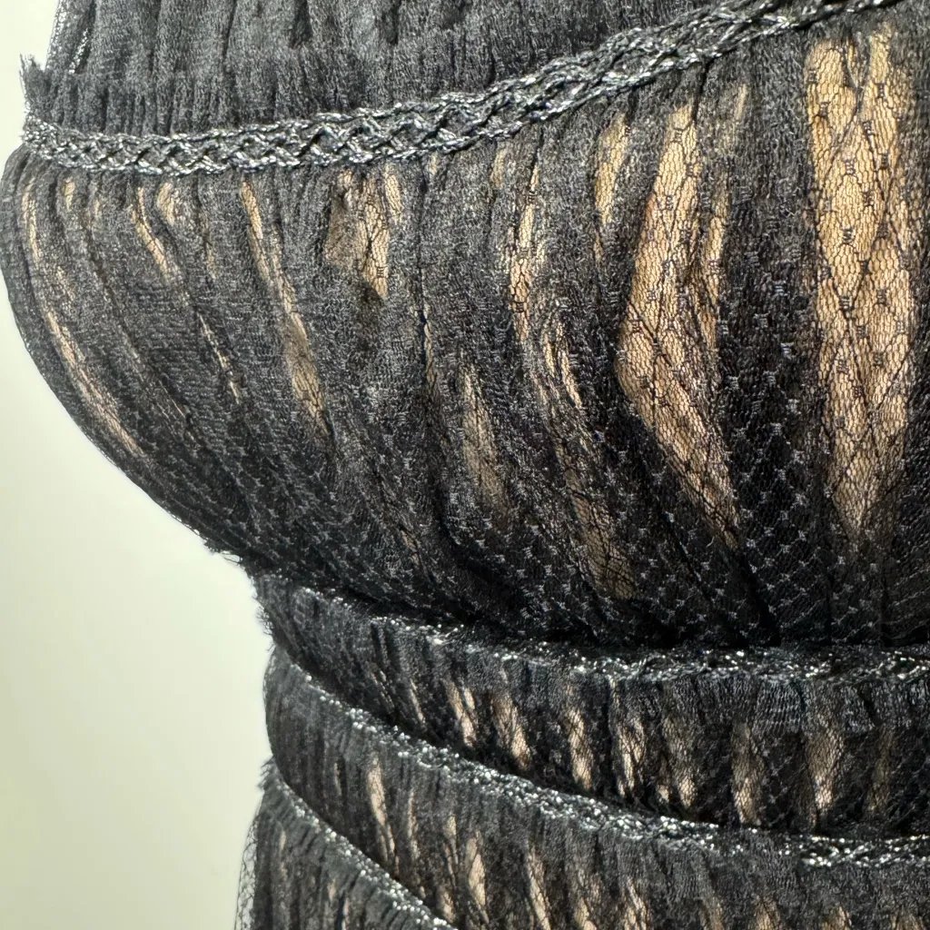 Max Studio Black Strapless Cocktail Dress - Image 5