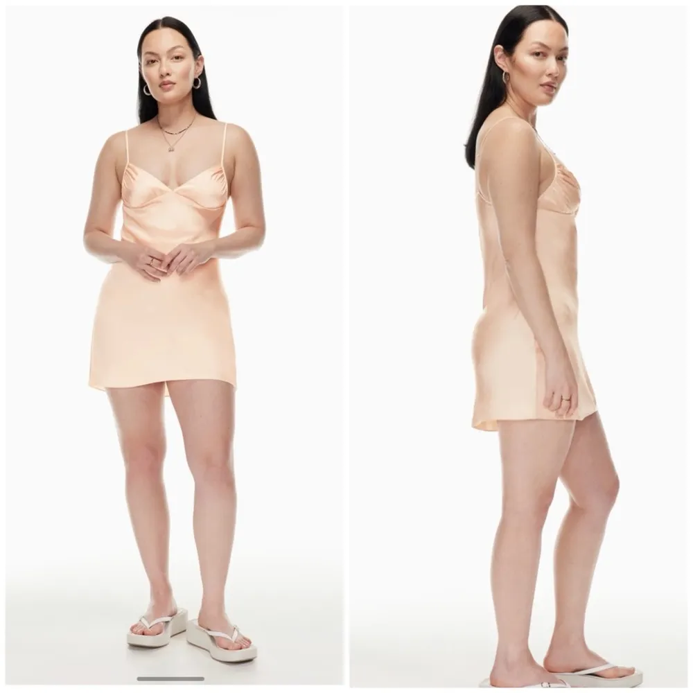 Aritzia Wilfred black Slip mini dress NWT - Image 5