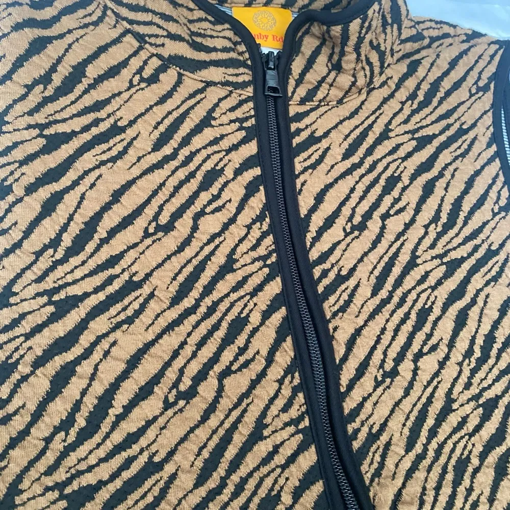 Ruby Rd Animal Print Zebra Print Vest - Image 2