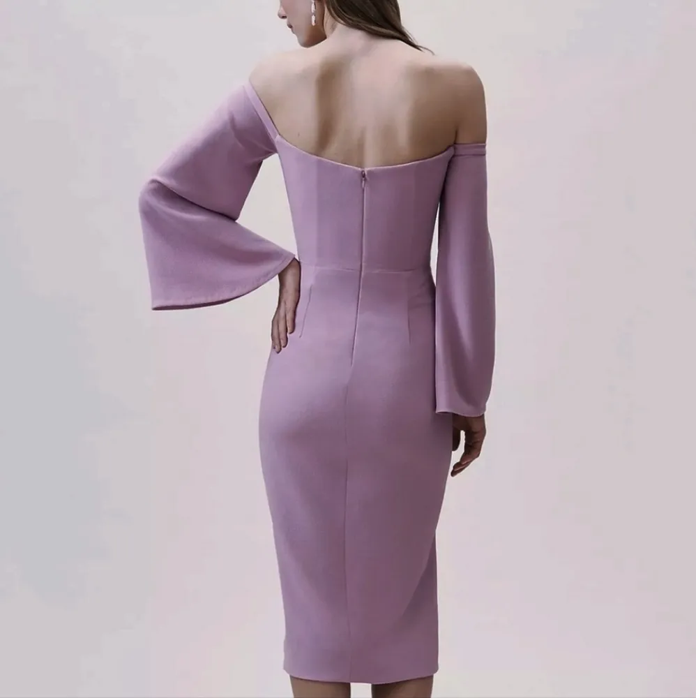 Bhldn Erin Dress lavender 💜 size s - Image 2