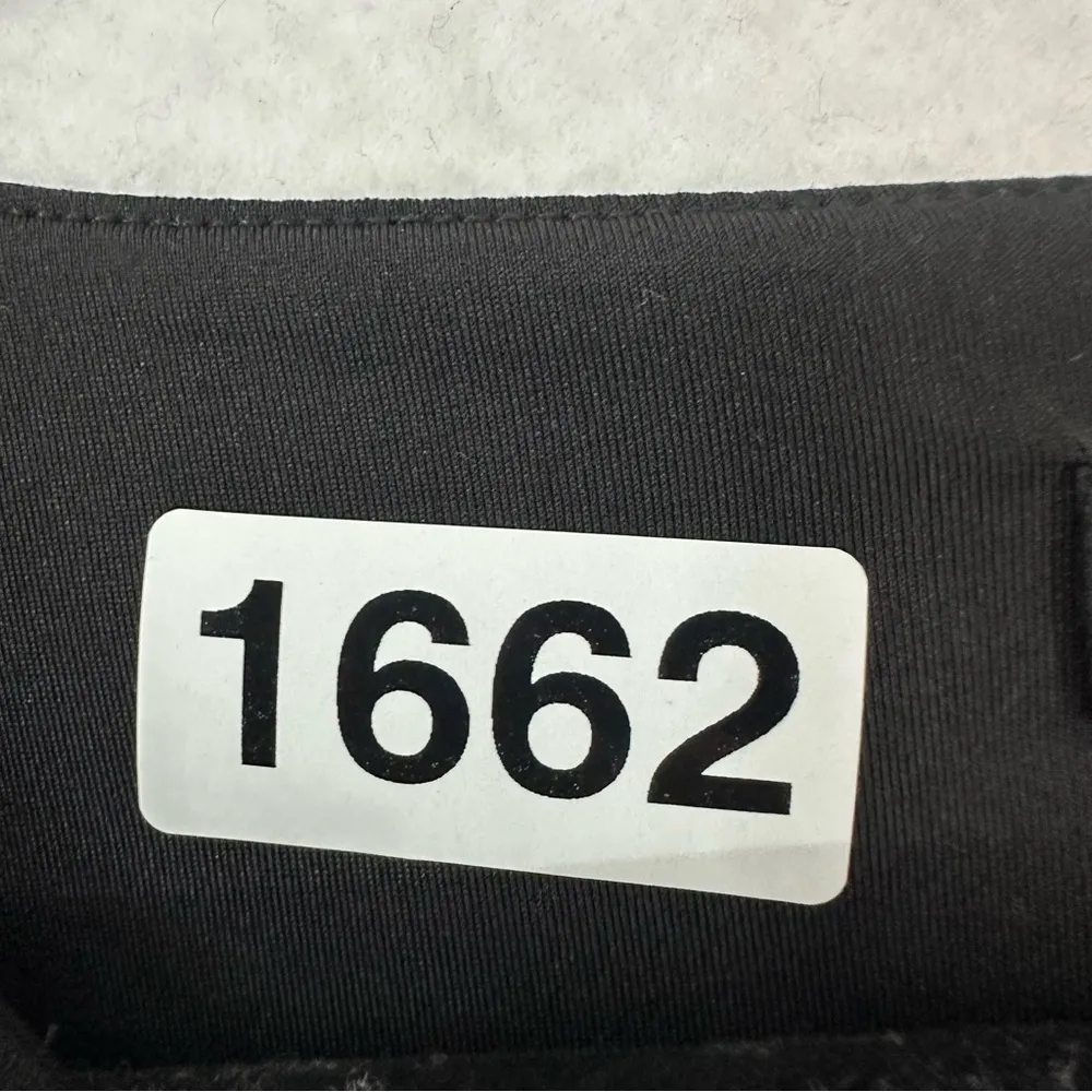 White House Black Market Sleeveless V Neck Polka Dot Blouse Womens XS Black - Image 8