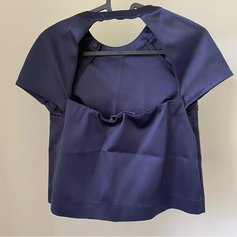ZARA Satin open back blouse. - Image 5