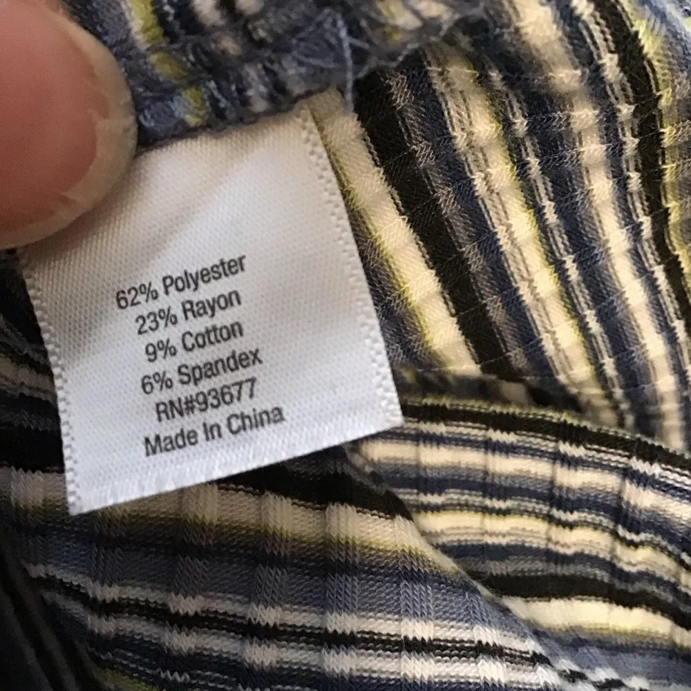 VTG Y2K Arizona Striped Bodycon Dress - Image 3