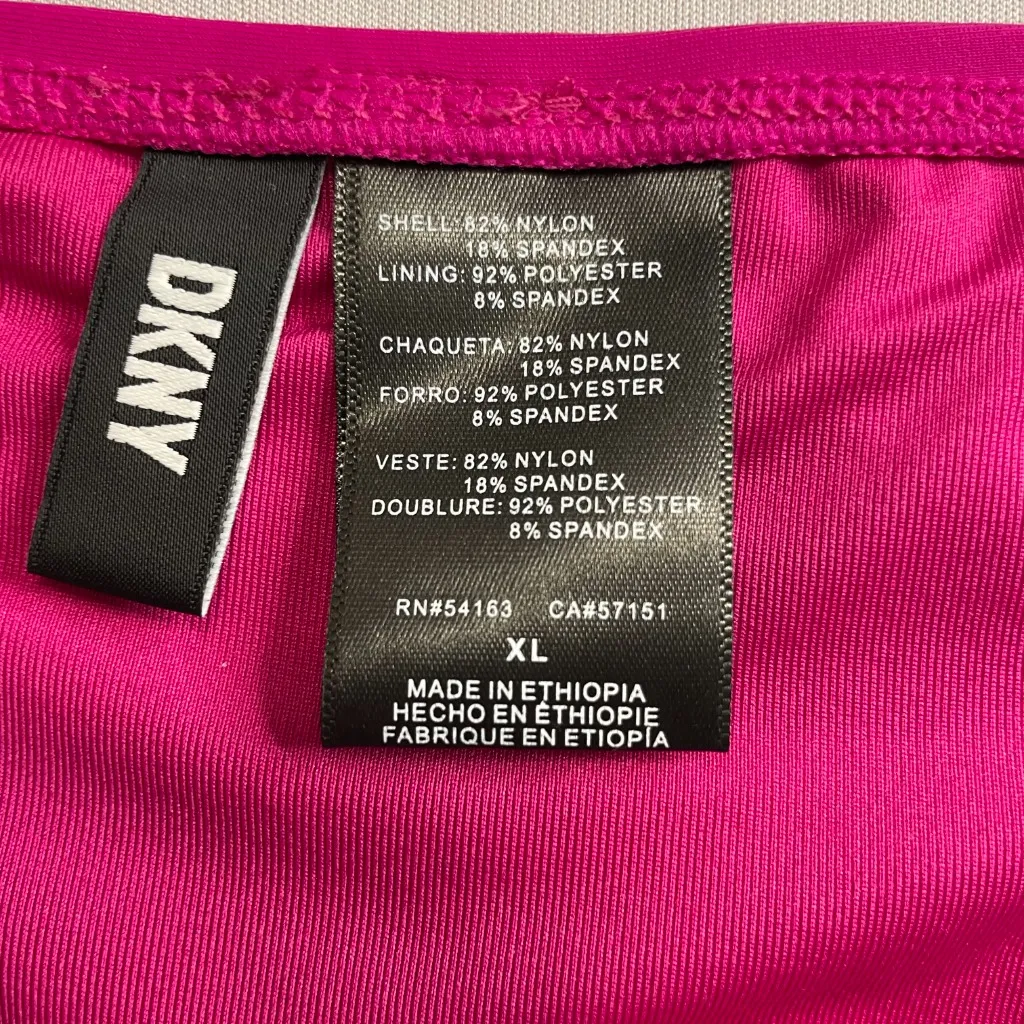 NWT - DKNY - Women’s Pink Tankini Swim Suit Set - Size X Large - Image 13