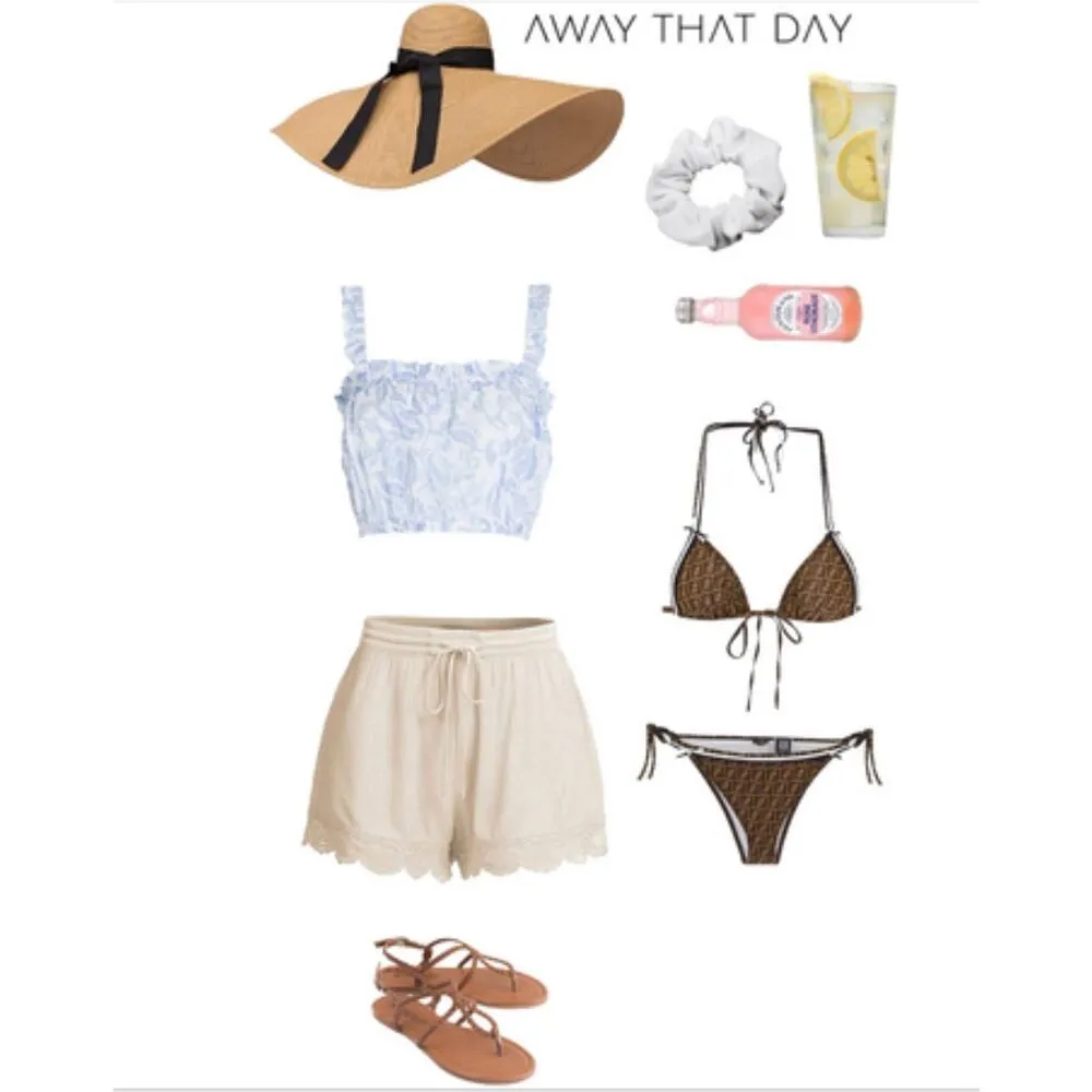 INTERMIX BEACH CLUB Ivy Organic Cotton Voile Crop Top size large (New) - Image 4