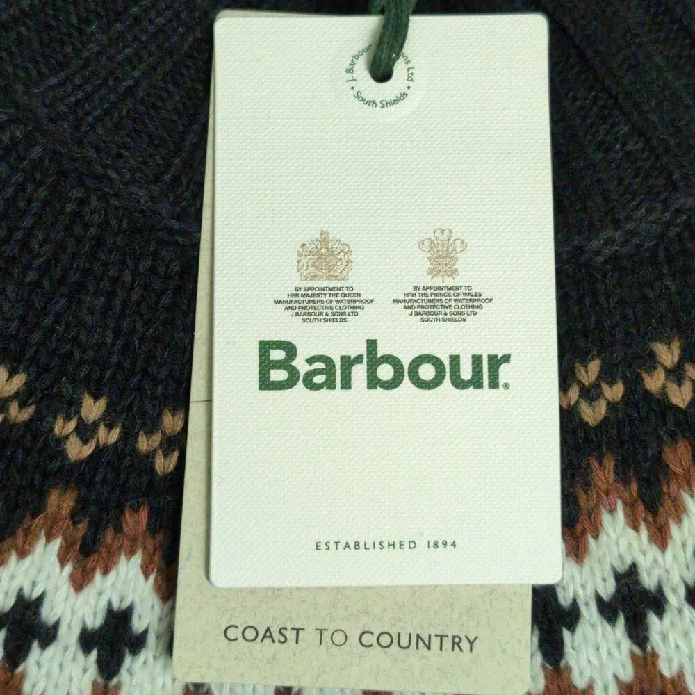 Barbour Kingsbury Knitted Sweater Dress Black Shift Long Sleeve Turtleneck 6 New - Image 9