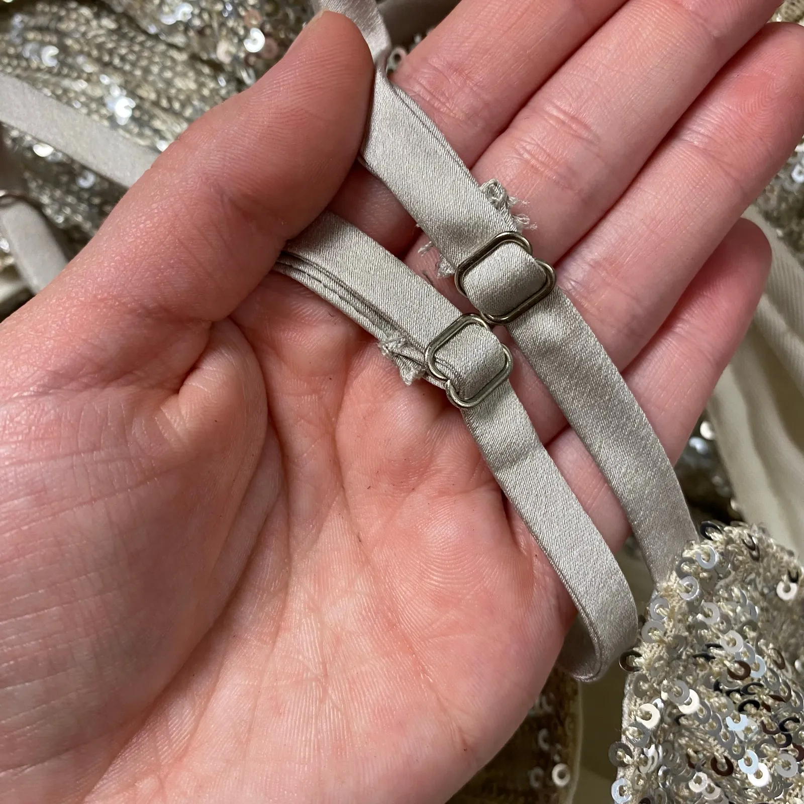 Neiman Marcus Endless Rose NWT All over Sequined Scoop Back Midi Dress Size XS - Image 8