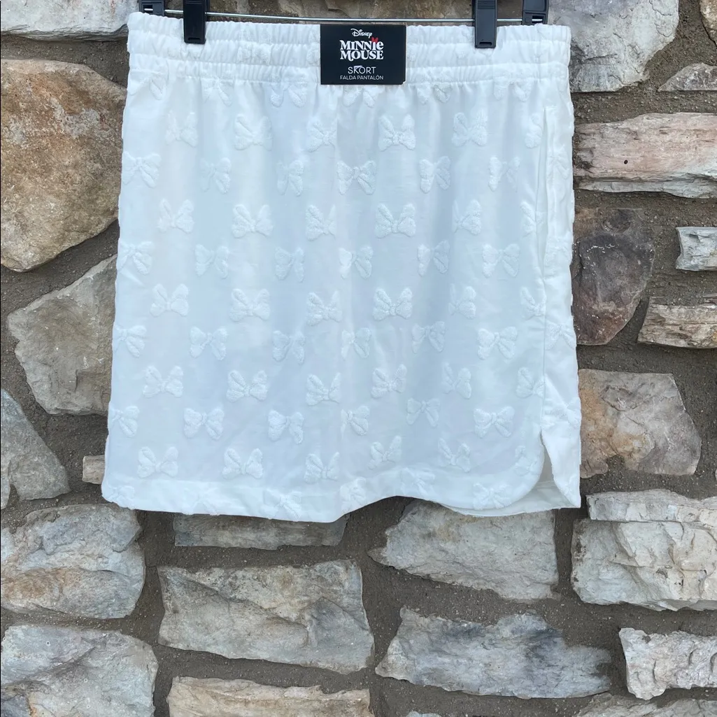 White Disney Minnie Mouse Skirt size small NEW - Image 6