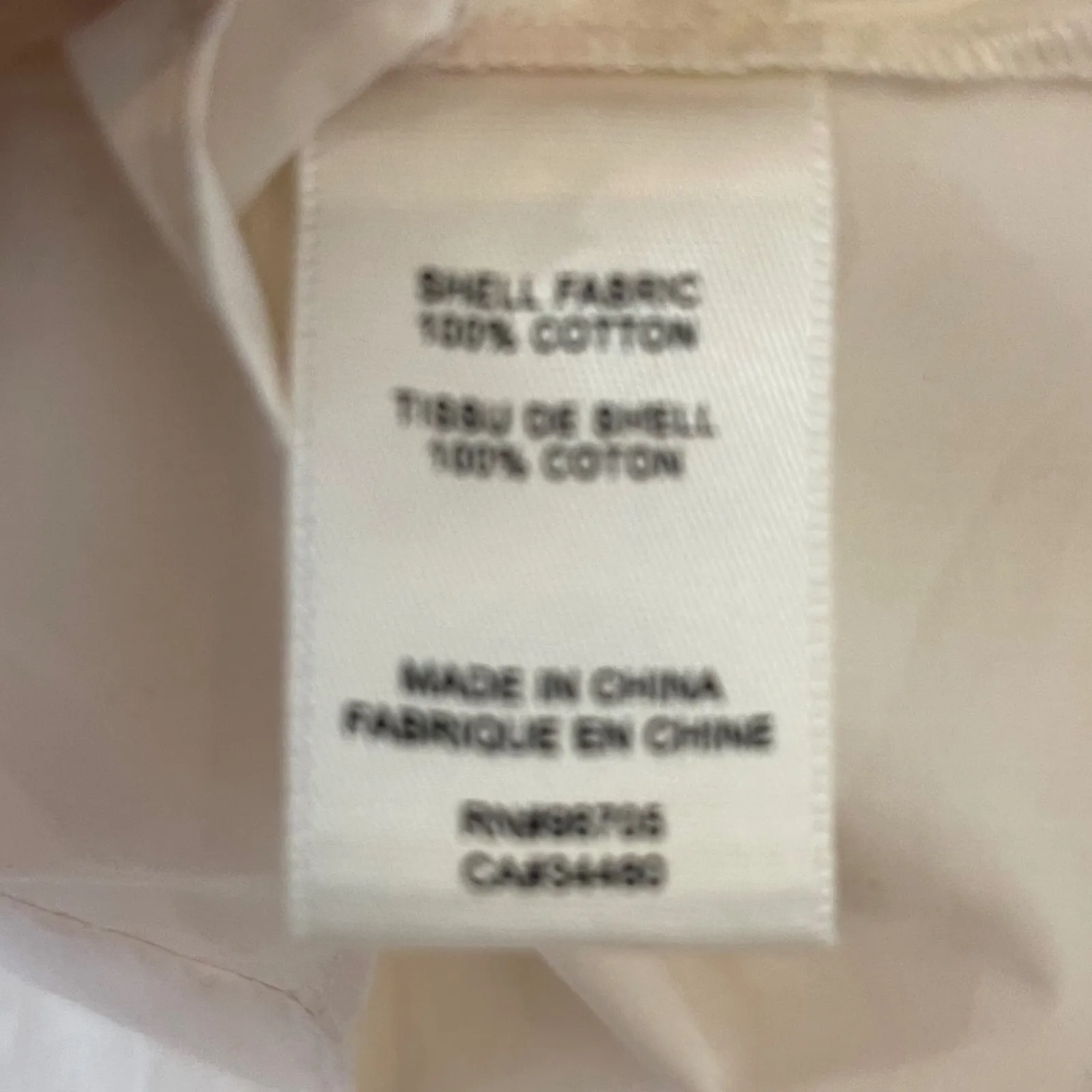 Rebecca Taylor Floral Ruffle Cotton Blouse Long‎ Sleeve Button Down Shirt Size 4 - Image 8