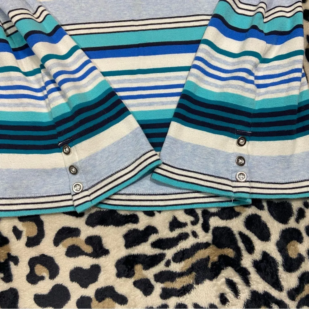 Croft & Barrow Blue striped shirt - Image 3