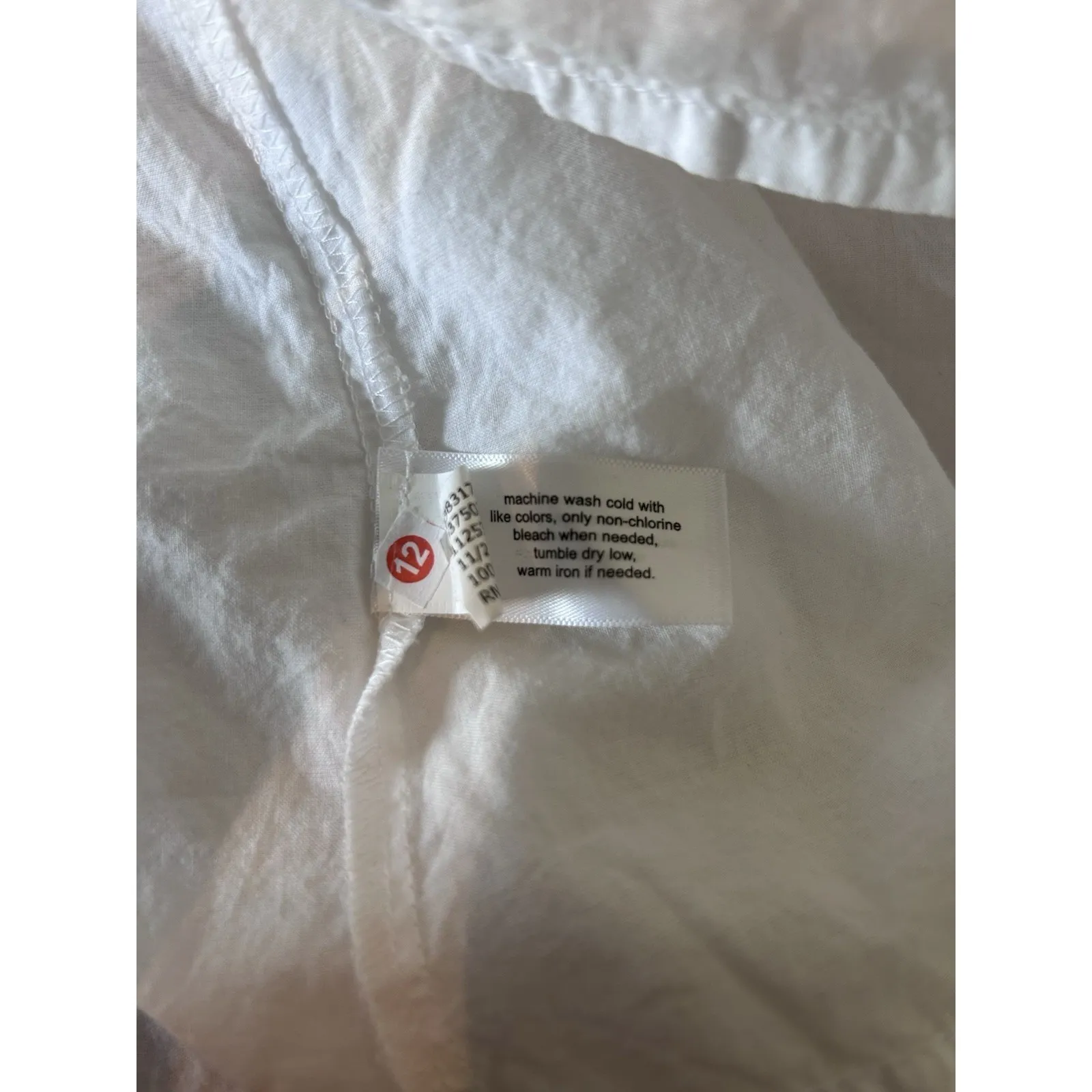 Lane Bryant White Tiered Maxi Dress Tie Shoulder Striped Cotton Size 20 Sundress - Image 10