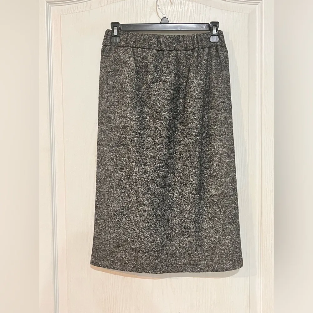 FINAL PRICE Madewell Gray Game Plan Heathered Skirt Wool Blend - Image 6