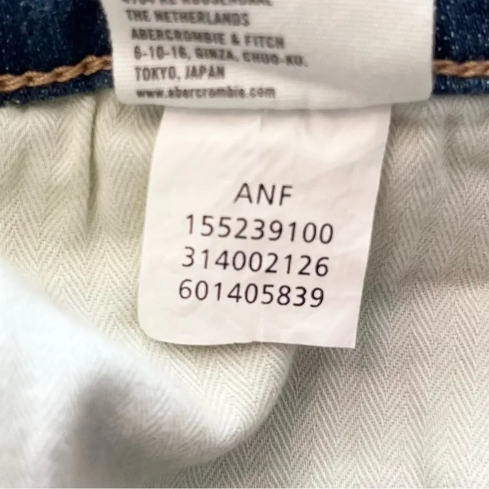 ABERCROMBIE & FITCH Women’s Perfect Stretch Fallon Straight Jeans 8 Long (29) - Image 13