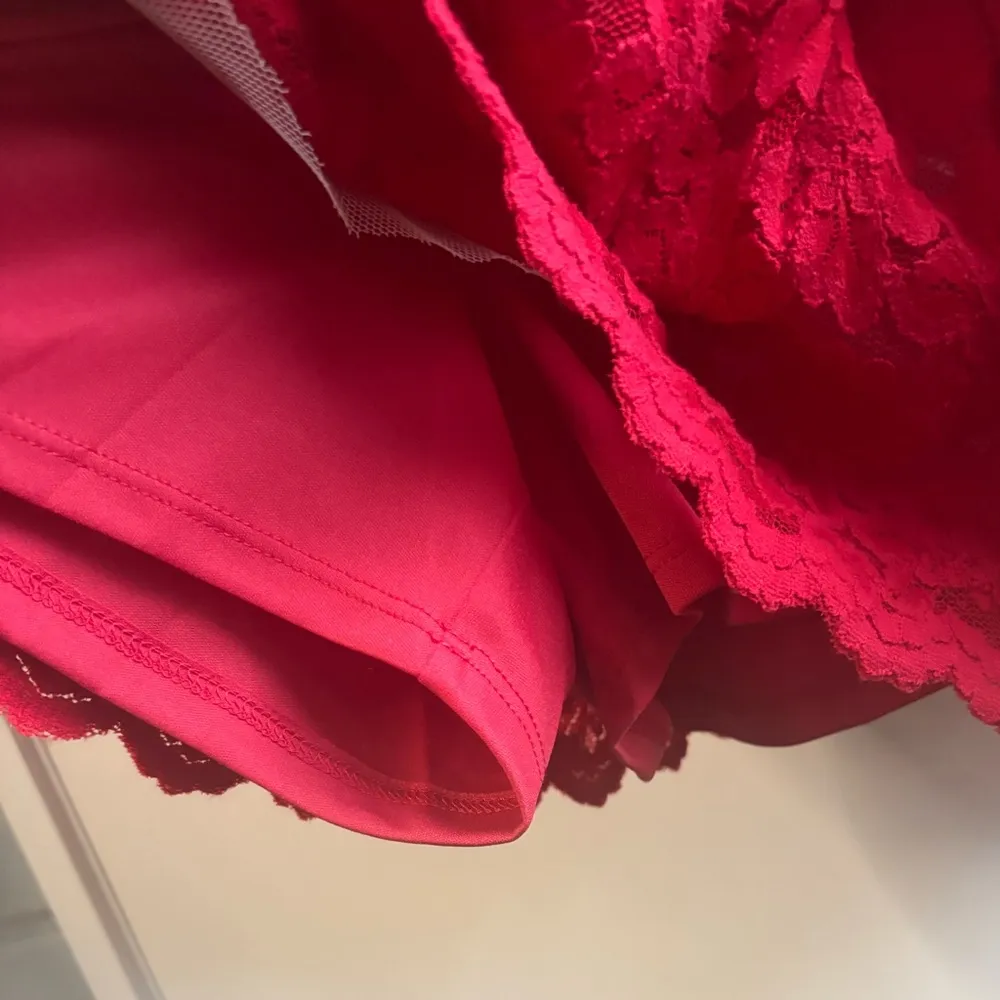 Show Me Your Mumu NEW WITH TAGS Ricci Skort red Dress large holiday party‎ - Image 6