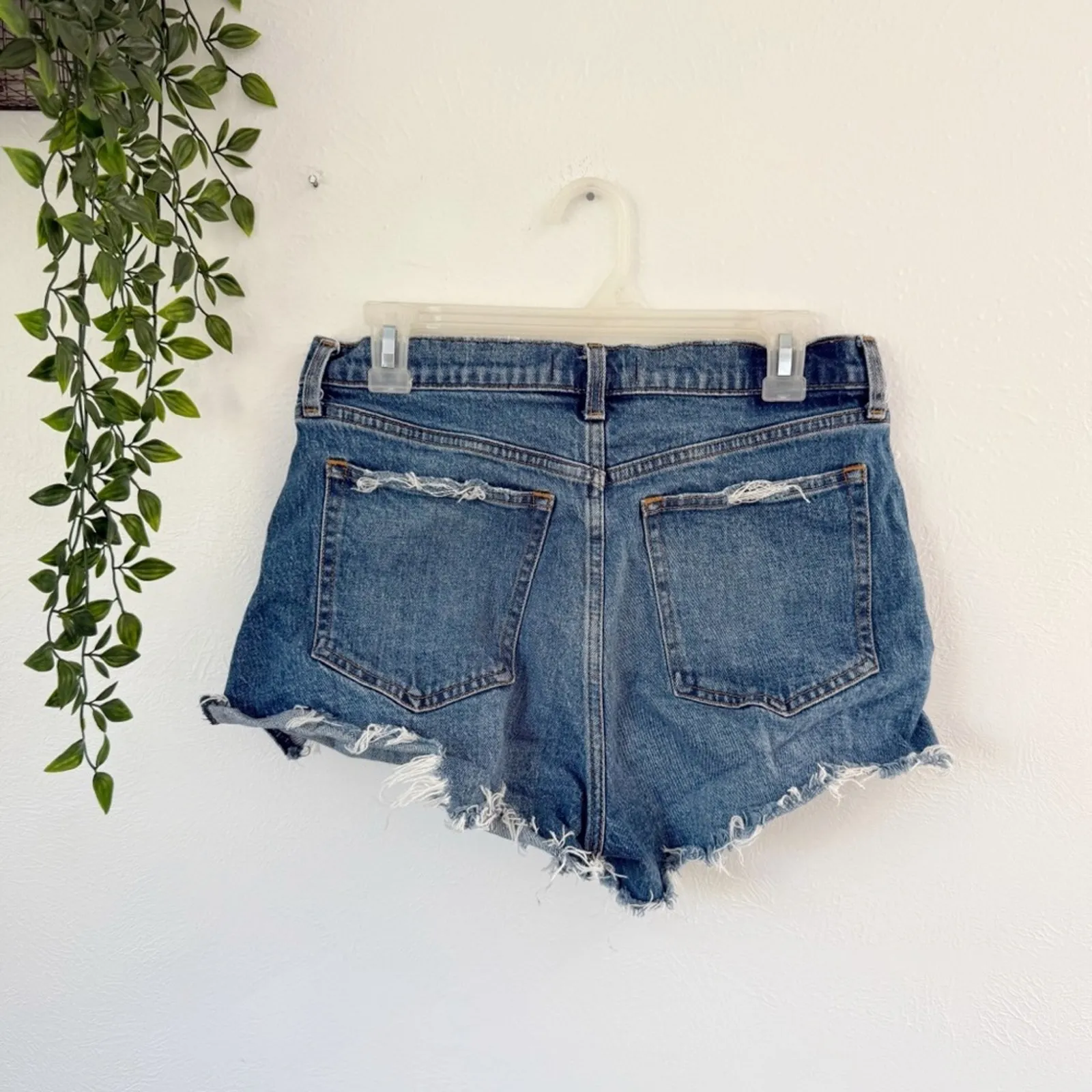 Abercrombie & Fitch The Mom Short High Rise Sz 29 / 8 - Image 4