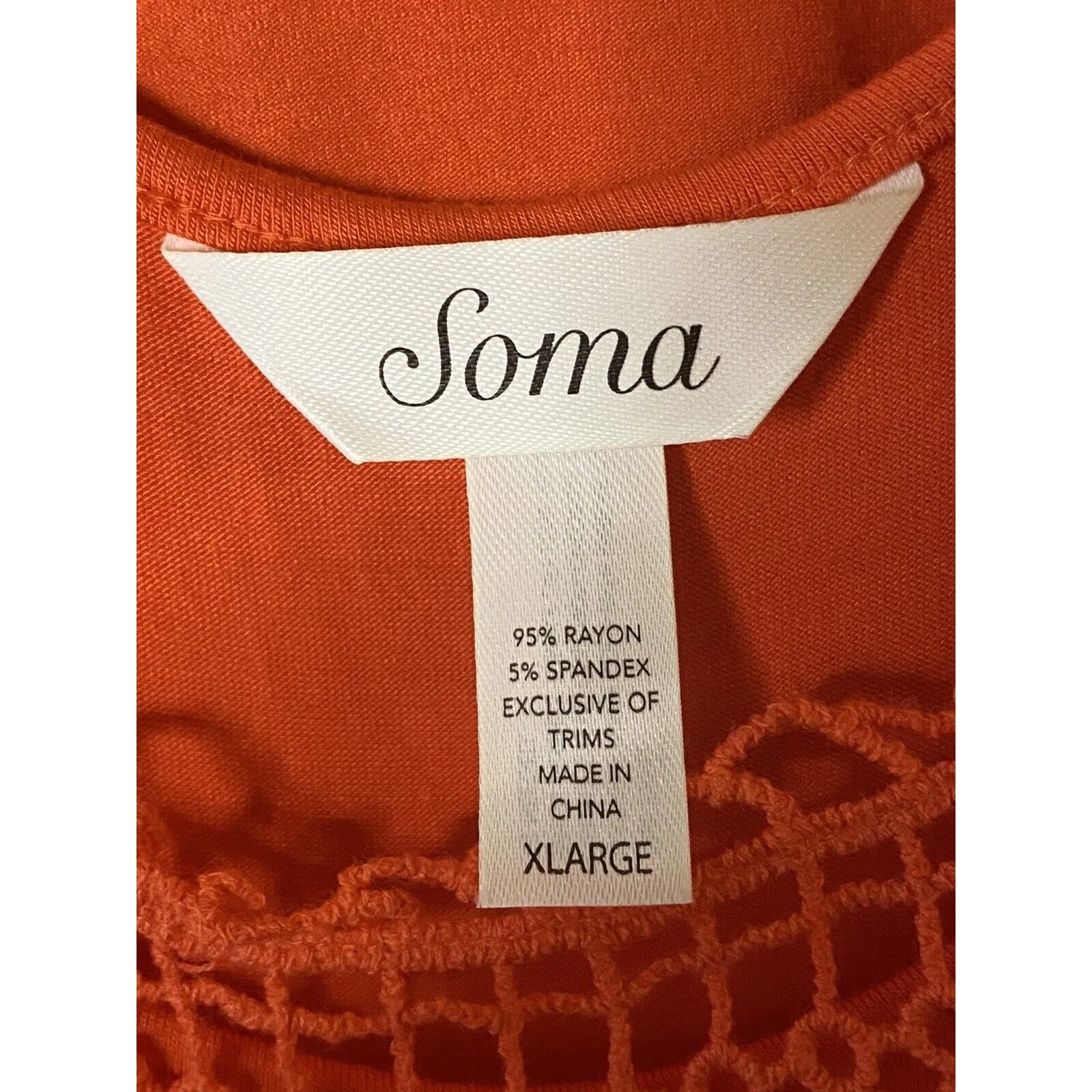 Soma‎ Womens Intimate 2 piece shrug and crocheted detail midi maxi dress Sx XL - Image 4