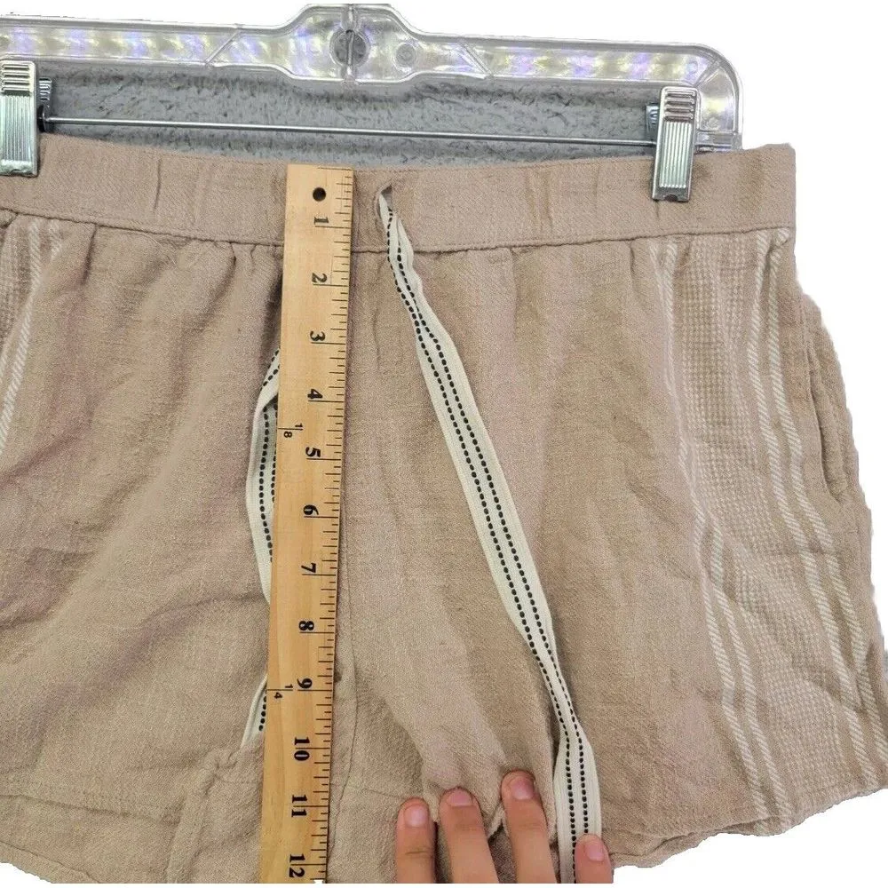 Aerie Sweat Shorts Womens M Medium Brown Drawstring Pockets Casual Summer‎ - Image 4
