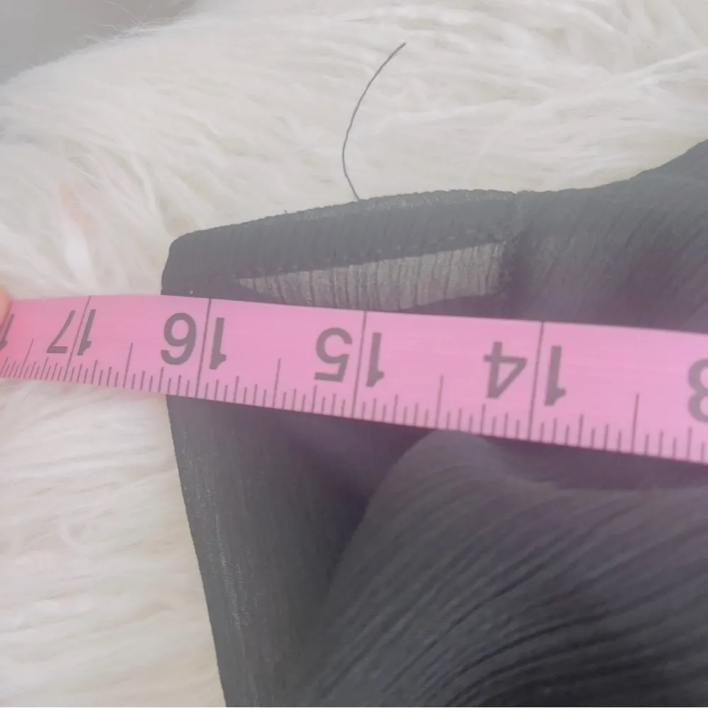 Joyce Leslie ruffle front one shoulder blouse NWT - Image 10