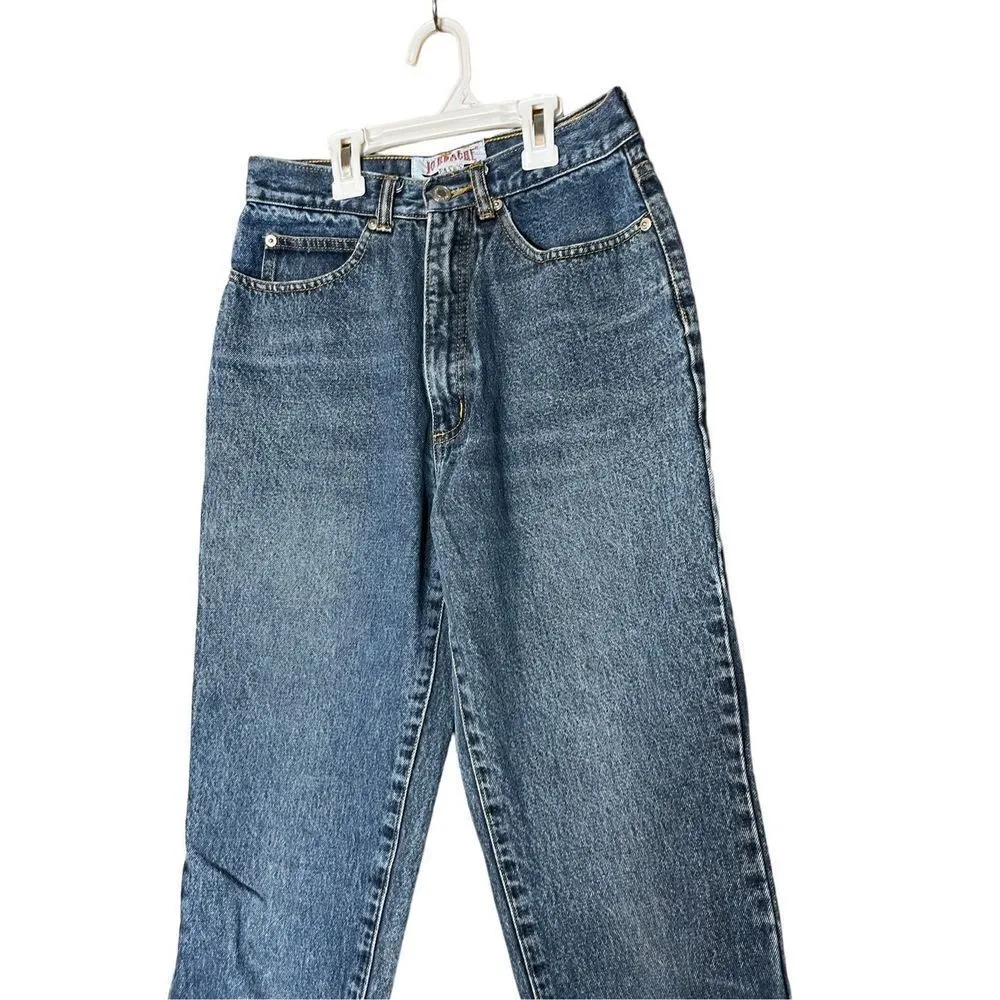 Vintage Jordache High Rise Straight Leg Jeans Size 9/10 - Image 2