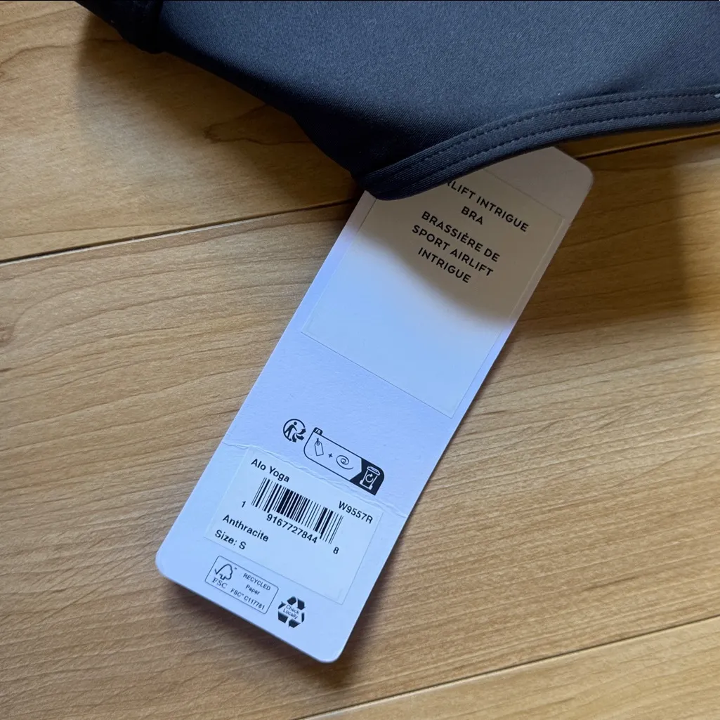 Airlift Intrigue Bra Antrhracite - Image 2