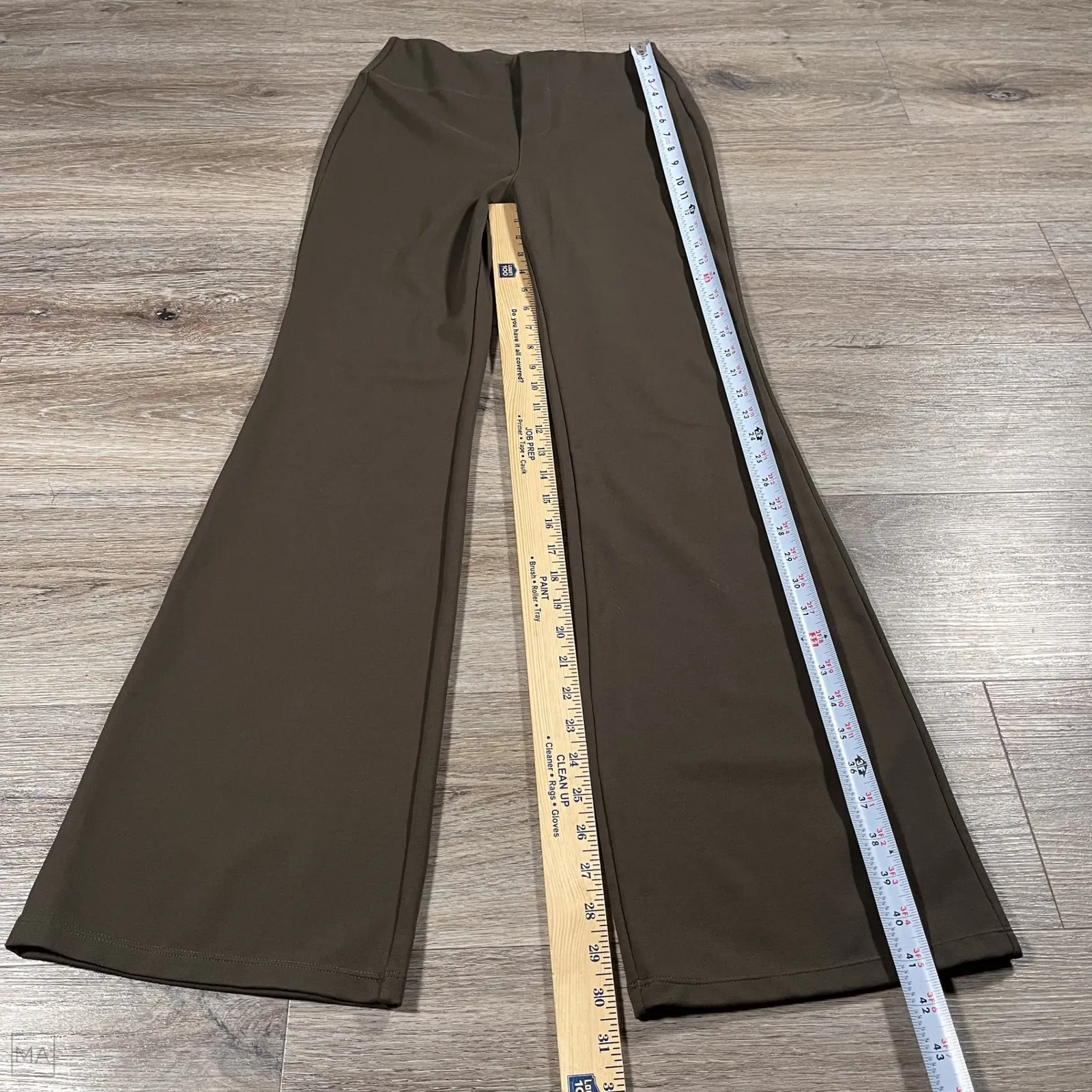 Halara Women's Pants Flare Leg Athleisure Casual Stretch Pull On S Green - Image 5