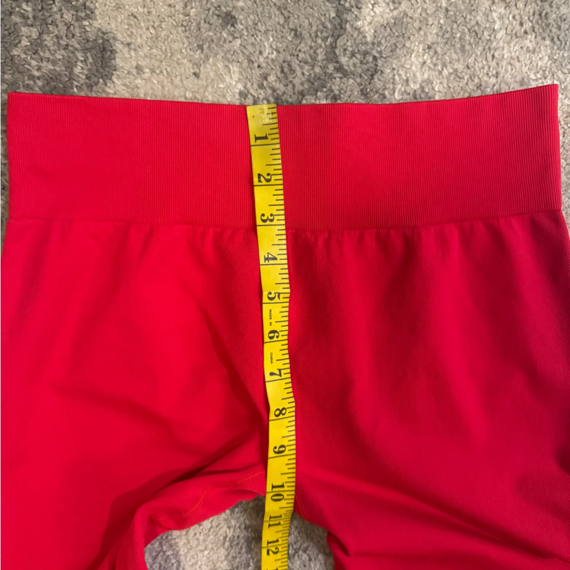 Women’s Pink OQQ Leggings Red Size XL - Image 5