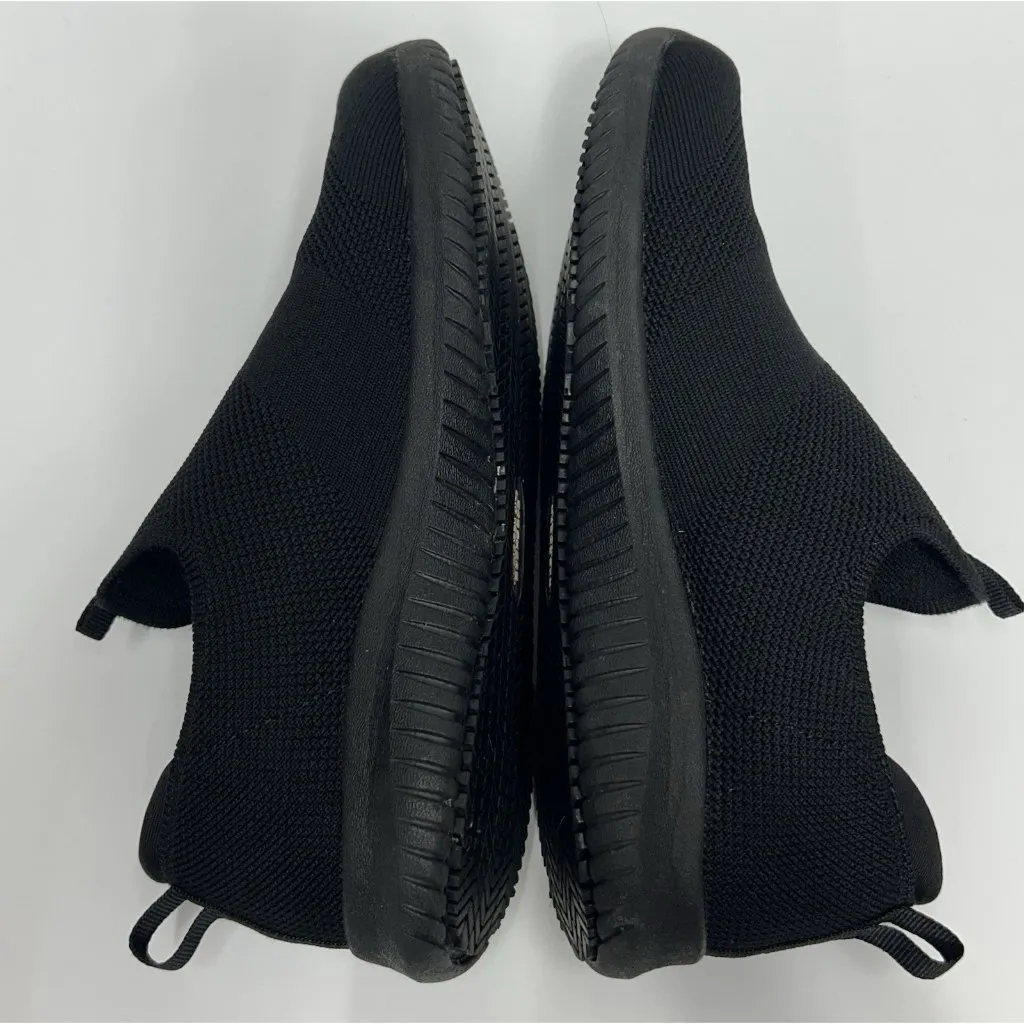 Skechers Work Shoes Womens 7.5 Black Slip On Slip Resistant Relaxed Fit 108034 - Image 7