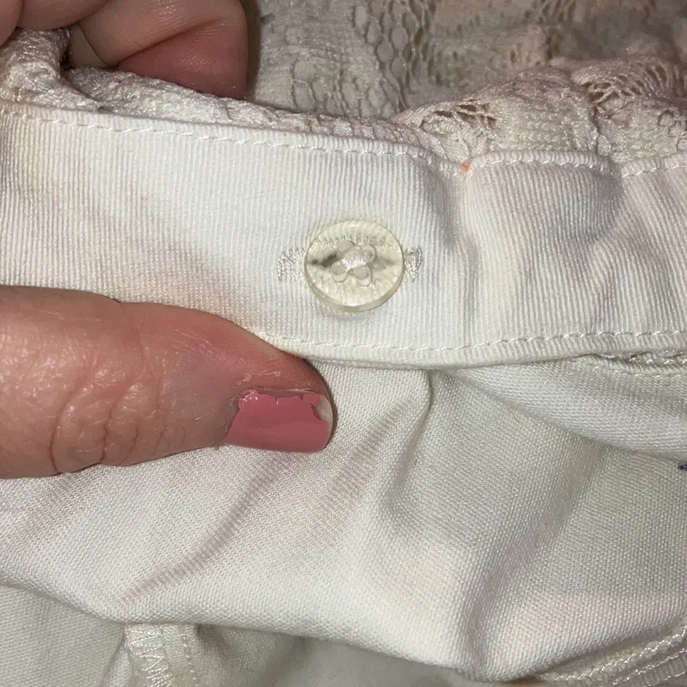 BKE Lace Denim Jacket with removable hood, Large - Image 7