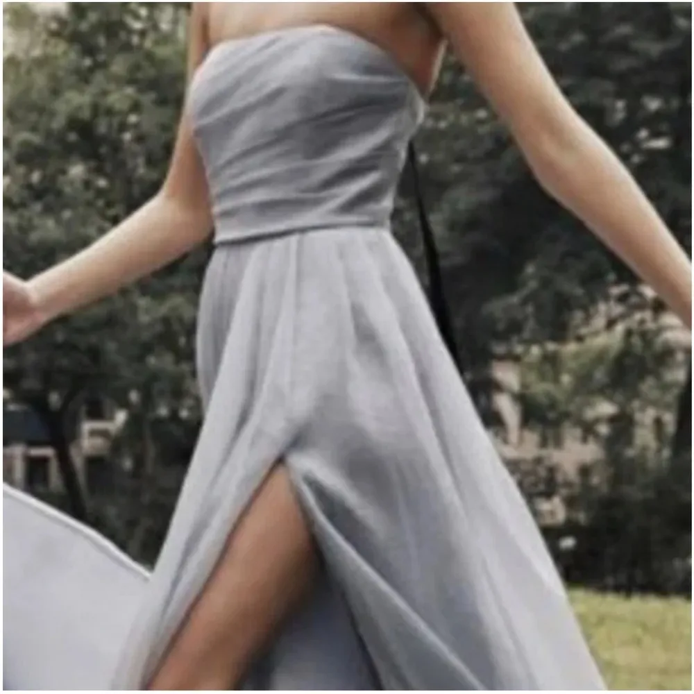 Vera Wang White Collection David’s Bridal Bridesmaid Dress - Image 2