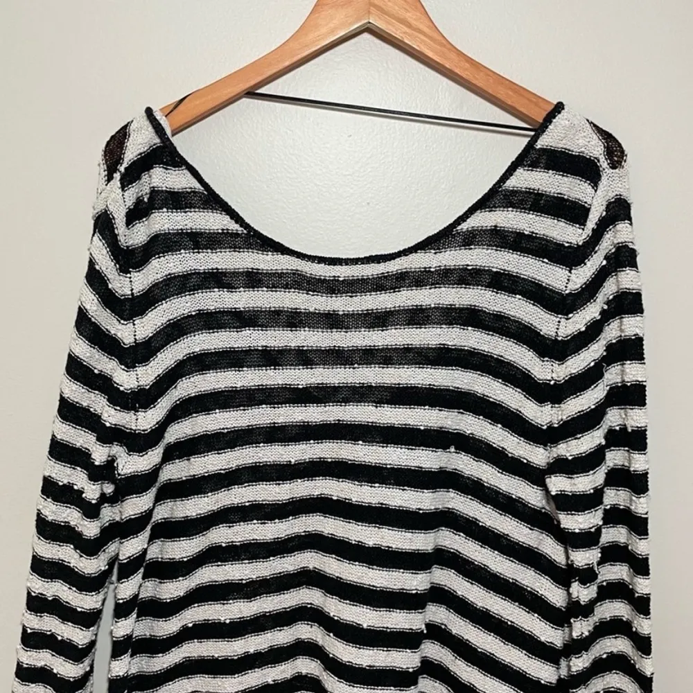 Free People Striped Nubby Knit Dress - Image 2