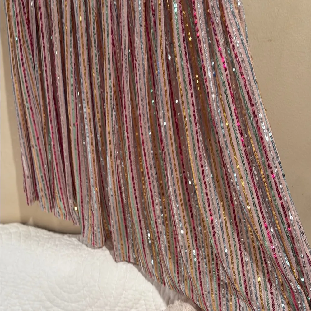 Elegant One-Shoulder Sequin Dress by Shelli Segal LAUNDRY Size 10. NWOT - Image 6