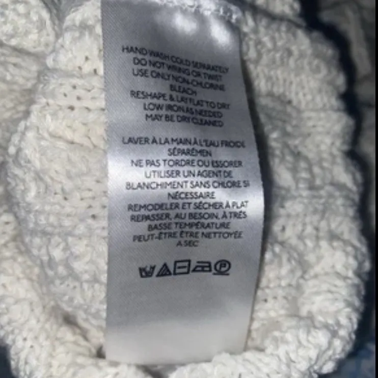 Maeve by Anthropologie Cotton/Wool Blend Polo Collar Crop Cable Knit Sweater XS - Image 10