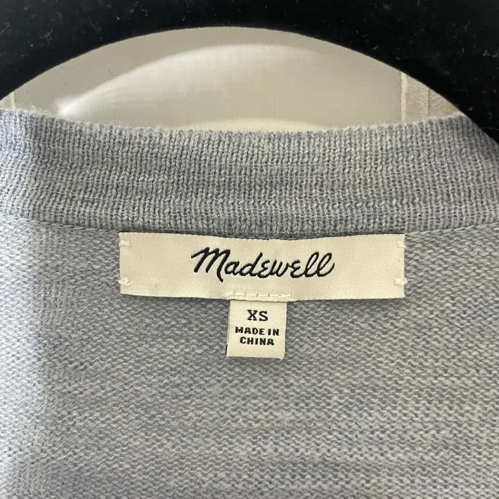 MADEWELL Baby Blue Graduate Cardigan 832 - Image 5