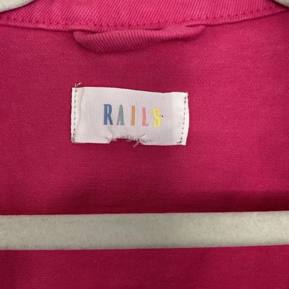 RAILS hibiscus Mulholland denim jacket - Image 10