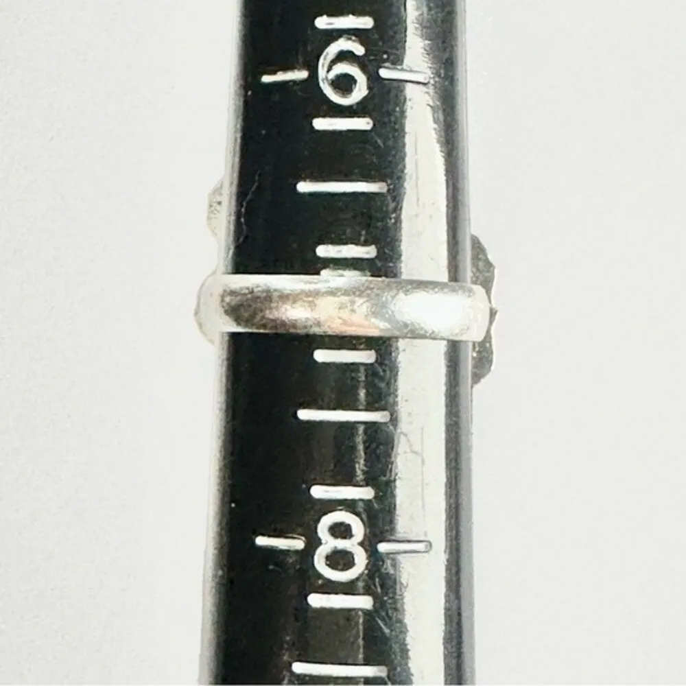 CARNELIAN Genuine Stone 925 Sterling Silver Ring Orange - Image 6