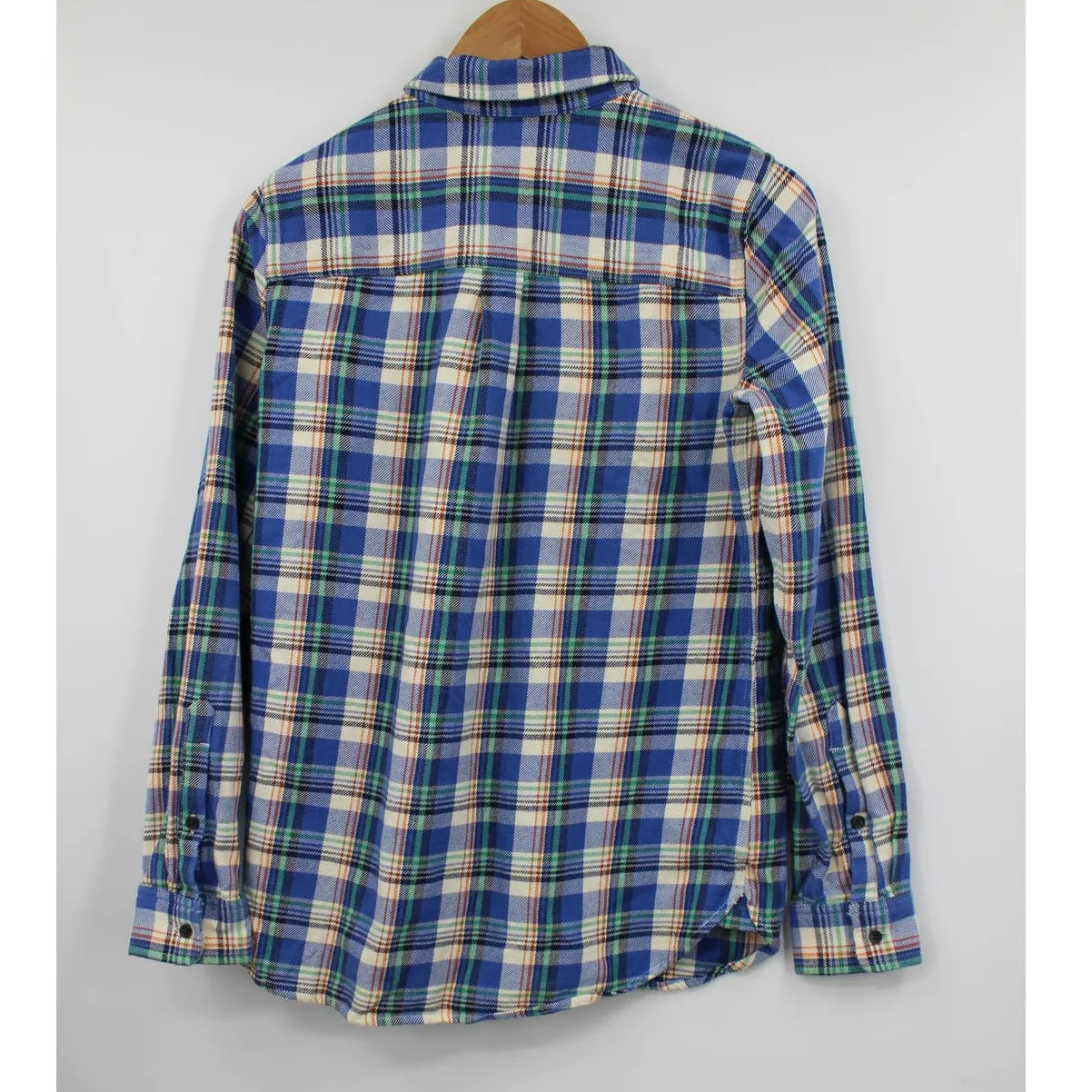 Madewell Slim Button‎ Down Boyshirt in Tulsa Plaid Size Medium Style E0335 - Image 8